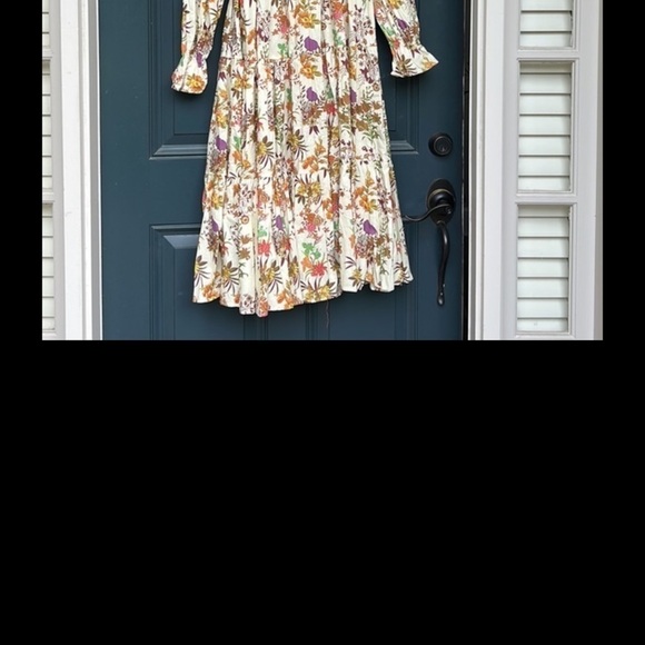 Fore Briar Floral Midi Dress NWT - Picture 12 of 16